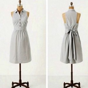 Maeve striped, collared dress